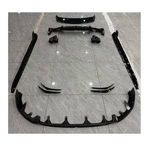 XLstyling - Kit Aerodinámico Negro Brillante para <span class=keywords><strong>BMW</strong></span> F70 a <span class=keywords><strong>M135</strong></span> MP, Incluye Faldones Laterales, Lip Delantero, Difusor Trasero y Spoiler con Tubo de Escape - Product Image 1