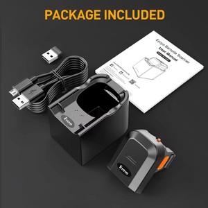 Eyoyo Escáner de Código de Barras de Anillo Láser 1D, Dispositivo Inalámbrico con Bluetooth, Diseño de Base de Carga <span class=keywords><strong>USB</strong></span> para Logística, Largo Tiempo de Escaneo, 2 Unidades, 1 Unidad, 1 Unidad - Product Image 6