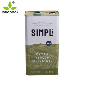 Lattina Quadrata da <span class=keywords><strong>5</strong></span> <span class=keywords><strong>Litri</strong></span> per Conservazione di <span class=keywords><strong>Olio</strong></span> Alimentare - Product Image 5