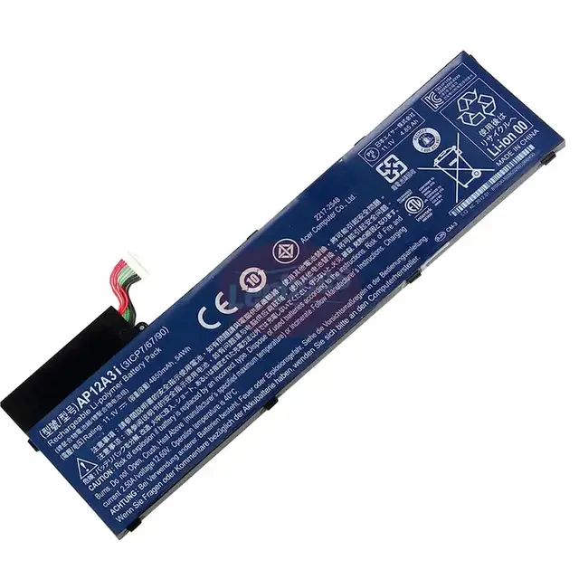 Replacement LAPTOP BATTERY for ACER ASPIRE M3 M5 SERIES AP12A3I 11.1V 4850MAH