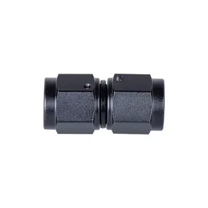 Aluminium AN6 6AN to AN6 Straight Female Swivel Coupler Aluminum Alloy Hose End Fitting Adaptor