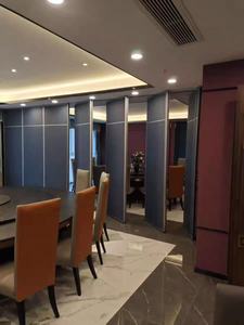 Pemisah ruangan geser kedap suara aula perjamuan Hotel Modern menciptakan ruang pribadi yang tenang dan efisien - Product Image 4