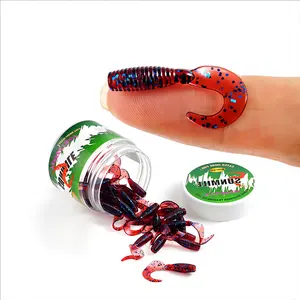 Soft Plastic Fishing Mouse Lure 30mm/0.4g 30/bottle Soft Lure Manufacturers Drongo Tail Soft Lure