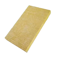 Isolation thermique 100kg/m3 120kg/m3 3 ''75mm140mm d'épaisseur panneau de laine de roche résistant au feu acoustique à toit plat