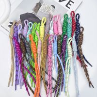 Nouveau cordon en nylon tressé coloré fait main en gros pour la fabrication artisanale de bijoux, porte-clés, pendentifs et ornements DIY