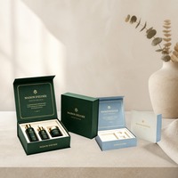 Emballage cosmétique personnalisé, boîte cadeau rigide magnétique avec insert en mousse pour les ensembles de flacons de sérum pour soins de la peau, OEM ODM, approvisionnement en gros
