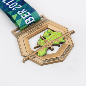 China Manufacture Custom logo Souvenir Sport Game Marathon Finisher Medal for <b>Gift</b> - Product Image 5