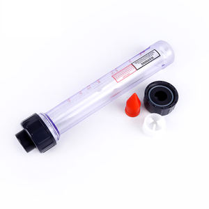 Rotamètre numérique personnalisable Débitmètre en plastique pour gaz liquide, huile, eau, débitmètre à surface variable - Product Image 1