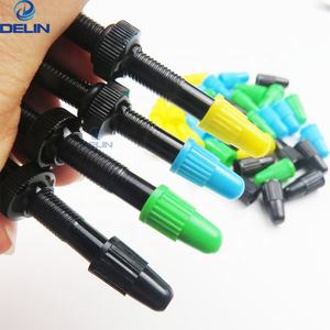 Cache-<span class=keywords><strong>valve</strong></span> de pneu de vélo en plastique coloré noir, type <span class=keywords><strong>Presta</strong></span> - Product Image 3