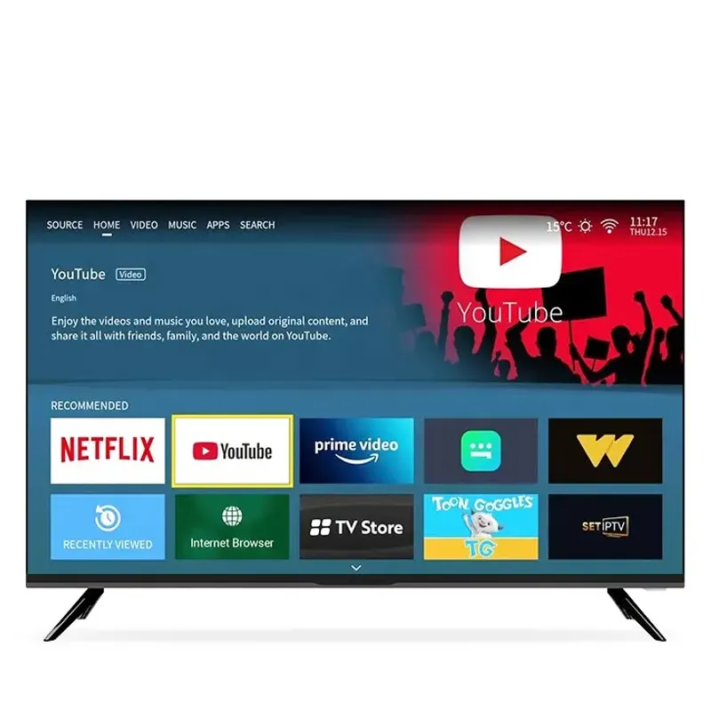 Manufacturer Smart Tv Television22 24 32 40 43 50 55 65 Inch LED Tv With Android WiFi