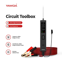 Probador de Baterías Automotrices CT100, Herramienta de Diagnóstico para Automóviles, Pantalla LCD, Multímetro de 12-24 V CC, Modos de Osciloscopio, Diagnóstico, Ajuste Universal