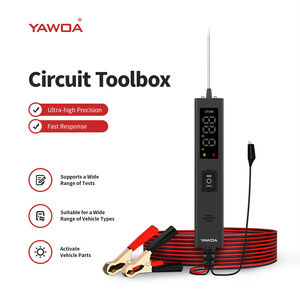 Testeur de batterie automobile CT100, outil de diagnostic automobile, écran LCD, multimètre 12-24V CC, modes d'oscilloscope, diagnostic, ajustement universel - Product Image 3