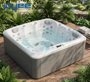 Jacuzzi Exterior para 5 Personas JOYEE con Sistema de Control Balboa y GECKO, 38 Jets, Diseño Moderno, para Uso <span class=keywords><strong>en</strong></span> Villas y Hoteles, 5 Años de Garantía - Product Image 1