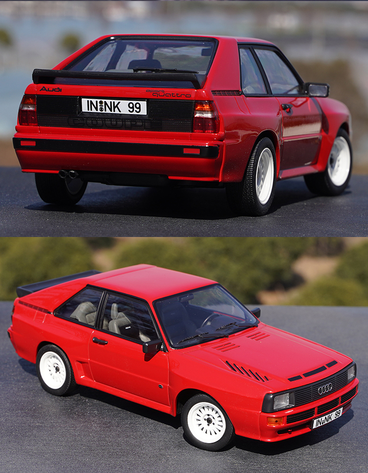 Norev 1:18 Audi Sport Quattro 1985 - Alloy Diecast Model
