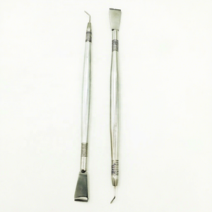 เครื่องมือแยกขนตาและยกขนตาแบบใหม่ ทำจากสแตนเลสสีเงิน พร้อมร่องสำหรับขนตาซ้าย ใช้สำหรับต่อขนตา เป็นมิตรต่อสิ่งแวดล้อม  สามารถปรับแต่งได้ - Product Image 1