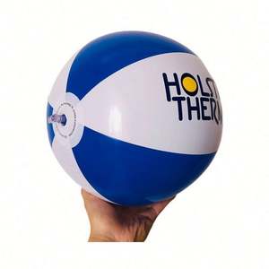 Pelotas de Playa Promocionales al por Mayor, Pelota de Playa Inflable Extra Grande de 28 cm con Logotipo Personalizado, Pelotas de PVC Coloridas para Niños - Product Image 2