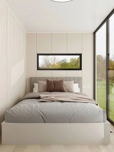 Maisonnette préfabriquée moderne de type Apple Cabin Pod, résistante aux ouragans, préfabriquée, portable, 20 pieds, 40 pieds, mini-<span class=keywords><strong>capsule</strong></span>, conteneur, bureau, maison - Product Image 5