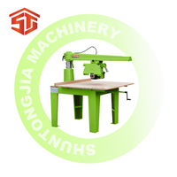 Scie à bras radial manuelle MJ640B/MJ930B |   Machine à découper le bois robuste avec moteur de 1,1 kW et hauteur de traitement de 70-200 mm