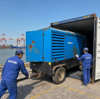 Compresseur d'air mobile diesel à vis KY 18/19, 19 bars, 18 m³/min, moteur 194 kW, 636 CFM, portable pour forage minier DTH