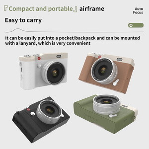 Cámara CCD plegable de bolsillo ligera con sensor CMOS 4K HD, diseño portátil para uso diario, viajes y tomas rápidas. - Product Image 6