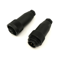 Connecteur circulaire en plastique étanche 3+PE 6+PE AMP C016