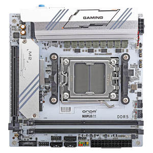 เมนบอร์ด ONDAB650PLUS-<span class=keywords><strong>ITX</strong></span>-W B650 <span class=keywords><strong>Mini</strong></span> <span class=keywords><strong>ITX</strong></span> สำหรับเดสก์ท็อป รองรับ DDR5 แบบดูอัลแชนแนล <span class=keywords><strong>AM5</strong></span> รองรับความถี่ 7000/8000/9000MHz ใหม่ รองรับแรมสูงสุด 96GB - Product Image 6