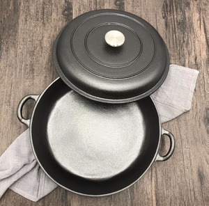 Cazuela de hierro fundido con tapa - Product Image 4