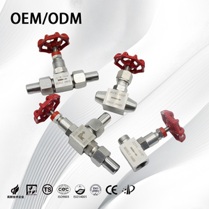 SS304/SS316 Industrial personalizar válvula de aguja de dos vías roscada hembra de ángulo recto de alta presión para tratamiento de agua - Product Image 6