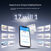 Contrôleur LED Pixel Tout-en-un SPI PWM 5 Canaux Synchronisation Musicale Télécommande RF 2.4G 12 Types pour Éclairage Scénique et Accessoires d'Éclairage