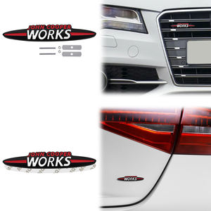 <span class=keywords><strong>Emblema</strong></span> <span class=keywords><strong>de</strong></span> rejilla <span class=keywords><strong>de</strong></span> Metal para coche, pegatina <span class=keywords><strong>de</strong></span> insignia JCW para <span class=keywords><strong>Mini</strong></span> <span class=keywords><strong>Cooper</strong></span> R50 R53 R56 R60 F55 F56 John <span class=keywords><strong>Cooper</strong></span> - Product Image 3