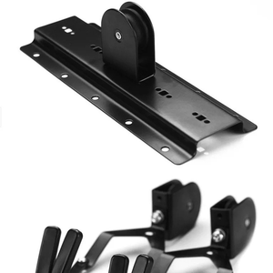 Support de <span class=keywords><strong>rangement</strong></span> mural pour vélos HONGSEN HS-T044 en acier inoxydable avec poulie de levage pour 4 vélos 54x28x28cm - Product Image 3