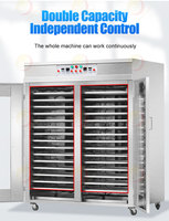 192 Trays Industriële Dehydrator Droogoven Voor Zeevruchten Droger Voedsel Dehydrator