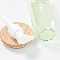 Bouteille de parfum transparente bouteille de pompe de lotion 250ml pour l'emballage de soins de la peau