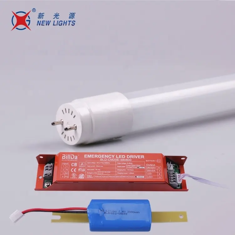 Emergency light 2ft 4ft 5ft SMD T8 LED tube light emergency bulb tube tools price