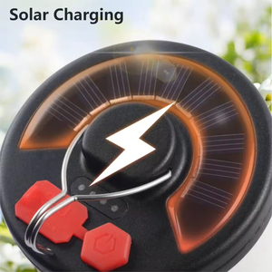 <b>LED</b> <b>Camping</b> Lights 4-Blade Foldable Solar USB Rechargeable Hook Power Bank Wide Area Flood <b>Lantern</b> Outdoor Hiking Emergency Tent - Product Image 6