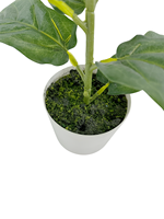 TREESMAS LY239 Décoration de jardin et de balcon, intérieur/extérieur, plantes artificielles en pot en plastique 38x50cm avec des designs personnalisés