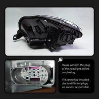 HETOP ML300 ML350 W166 Phare 2012-2015 X164 ML-Class DRL LED Clignotant Phare Modifié Mise à niveau Style Maybach pour Benz