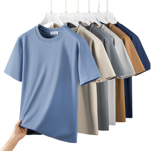 Camiseta Premium de Algodón de 180 g/m² para Hombre, Personalizable con Serigrafía, Cuello Redondo, Manga Corta, Venta al Por Mayor - Product Image 1