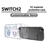 Coque de protection transparente en PC rigide antichute pour console de jeu Nintendo Switch 2 – Vente en gros fabricant