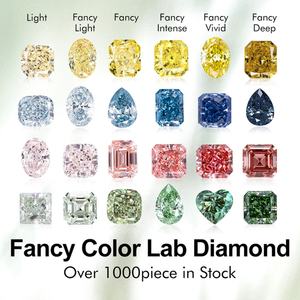 Bijoux Messi MSE-525 Plaqué or blanc 18 carats Diamant de laboratoire cultivé Classique Vintage Bijoux de mode Boucles d'oreilles - Product Image 5