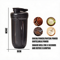 Bouteille shaker personnalisée avec logo imprimé, bouteille shaker personnalisée, bouteilles de protéines pour la salle de sport, bouteilles en plastique sans BPA, promotion