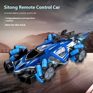 Voitures RC 2.4G Transfrontalières Nouveauté Explosive en PVC avec Pulvérisation, Drift <span class=keywords><strong>F1</strong></span>, Jouet de Course Compétitif à Six Canaux pour Garçons - Product Image 3