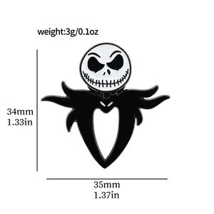 Üretici Kişiselleştirilmiş Noel Metal Rozeti ve Amblemi - UV Baskılı Emaye Metal Etiket Telefon Süslemesi İçin - Product Image 4