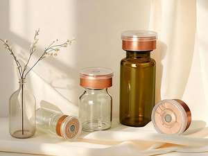 Viales de Vidrio Ecológicos, Estériles, de Alta Transparencia y a Prueba de Luz, con Tapa Personalizada para Almacenamiento Estable de Polvo Liofilizado, Péptidos y Sueros - Product Image 5