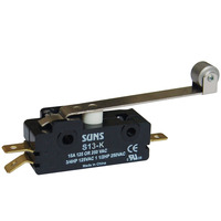 Micro-interrupteur électrique en plastique 20A DPST 125/250V pour appareils électroménagers