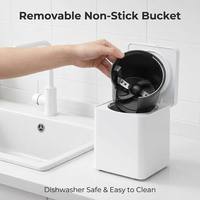 Broyeur de déchets alimentaires/composteur électrique en acier inoxydable pour cuisine, maison, extérieur/garage, machine/mélangeur à compost par lots