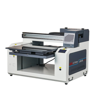 Nueva Impresora UV Automática de Cama Plana con Precio de Fábrica, 60x90cm, de Rollo a Rollo, con Cabezales de Impresión XP600 para Materiales Flexibles y de Huevo
