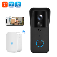 Chuông Cửa Liên Lạc Trực Quan Không Dây Tuya Thông Minh Chuông Cửa An Ninh Từ Xa Trong Nhà Phát Hiện Chuyển Động Pir Chuông Cửa Video Wifi Deurbel