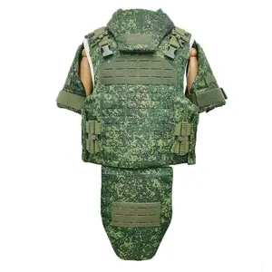 Sturdyarmor Xl Size Adjustable Full Body Cover Protective Plate Carrier Tactical Battle Combat Vest For Large Body