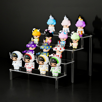 Présentoir de Comptoir à 3 ou 4 Étages en Acrylique pour Figurines Pop et Figurines d'Action